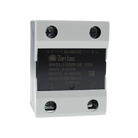 Однофазное твердотельное реле NNG1-1/032F-38 120A 24-440В AC, с функцией zero-crossing и индикатором работы, 24-440V AC